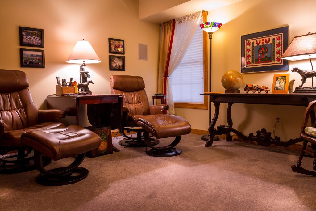 Office with Eames Chairs